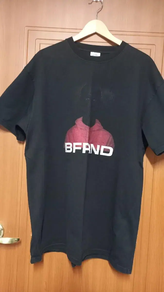 베트멍 18ss BFRND 오버핏 새반팔티(S)